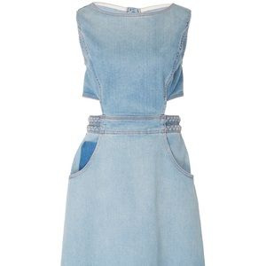 NWT Braided Nightfall Cutout Midi Dress